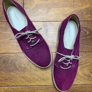Halogen Suede Oxfords
